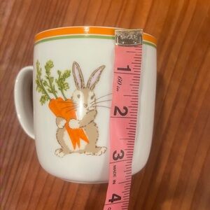 World Market Easter Mug Rabbit Carrots